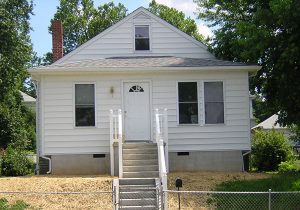 Exterior of ACDS rehab house - after