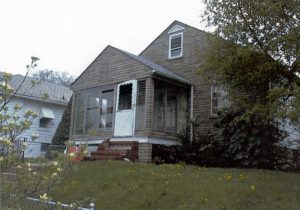 Exterior of ACDS rehab house - before