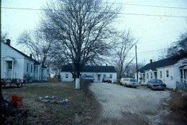Before: Galesville Courtyard