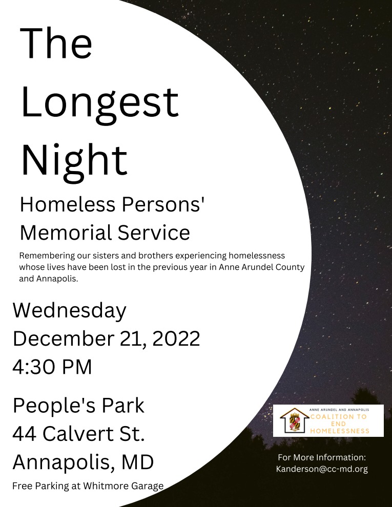The Longest Night 2022 Flyer