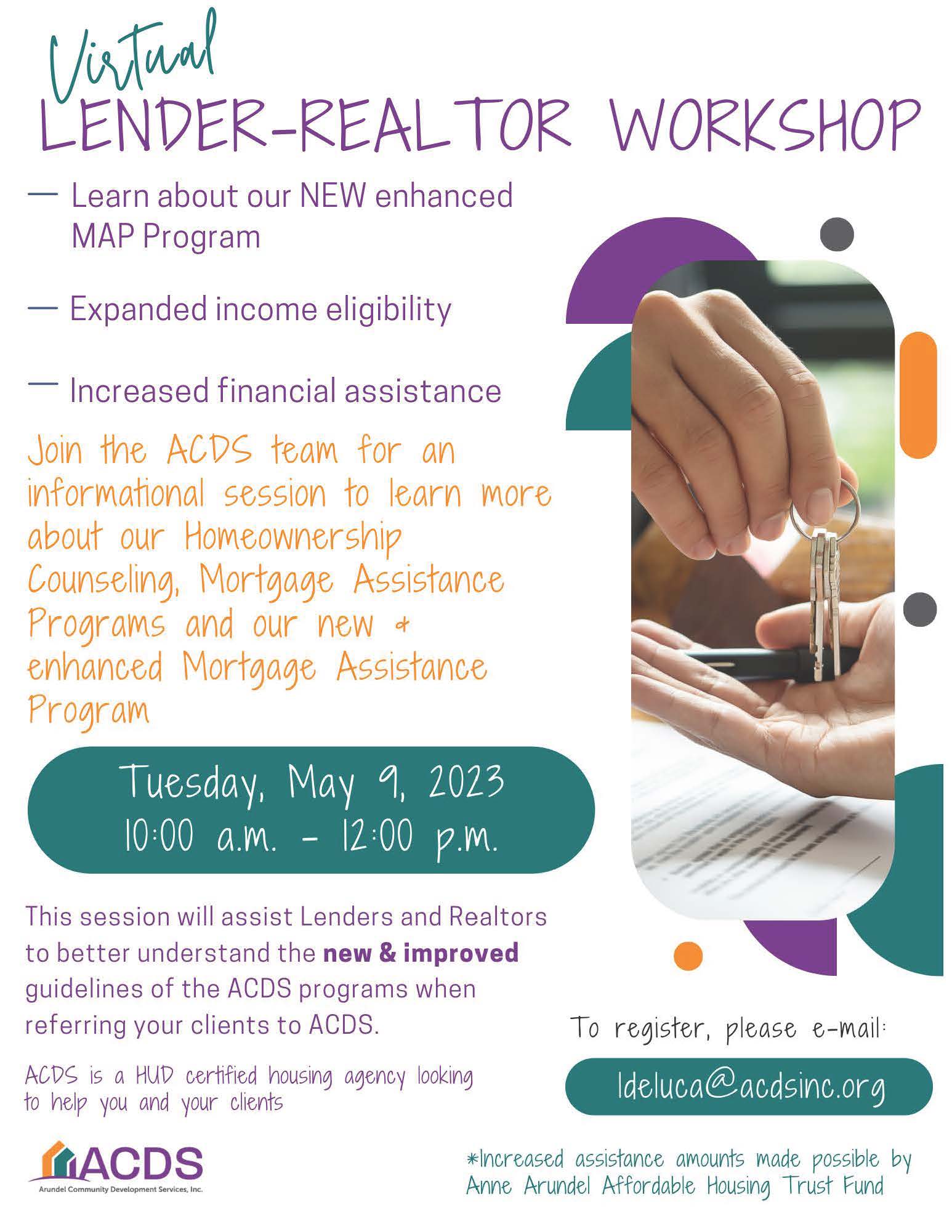 Lender Workshop MAP Flyer